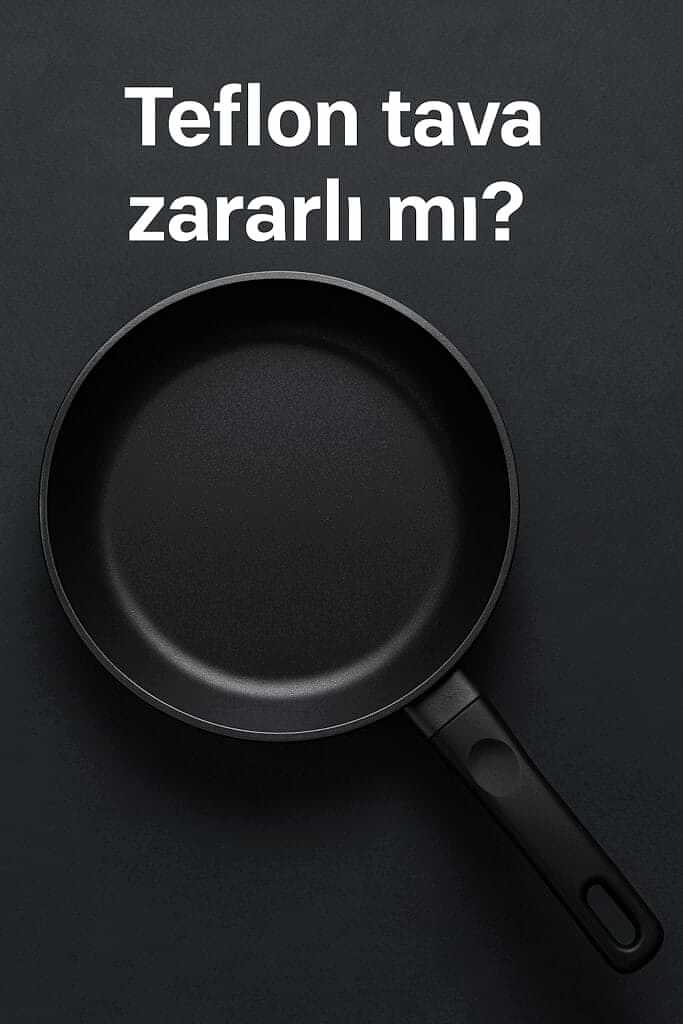 Çizilmiş eski teflon tava – sağlığa zararlı mı sorusu için görsel açıklama