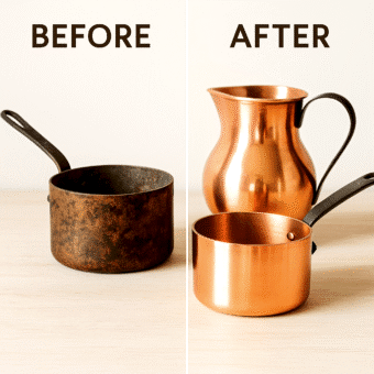 Bakır Nasıl Parlatılır ? | Eski ve Kararmış Bakır Temizleme Yöntemleri