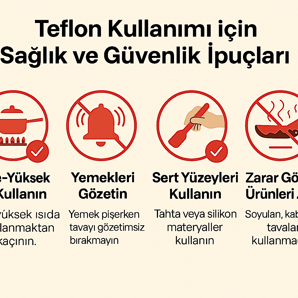 teflon tava nasıl kullanılmalı