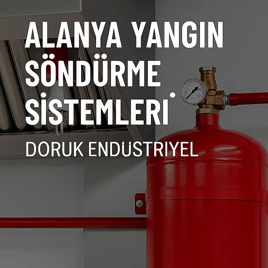 Alanya Yangın Söndürme Sistemi Bakım Firması | Doruk Endüstriyel