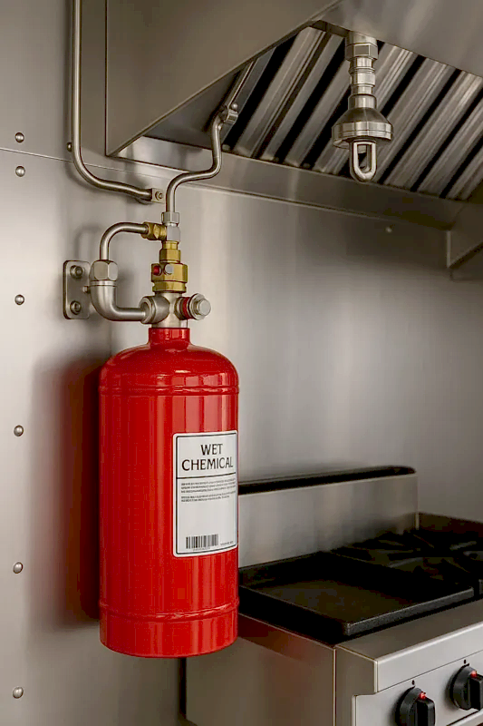 yangin sistemi bakim alanya otel restoran