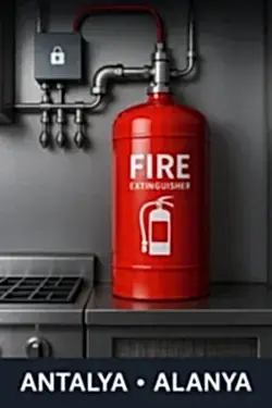 Alanya yangın söndürme sistemi görseli