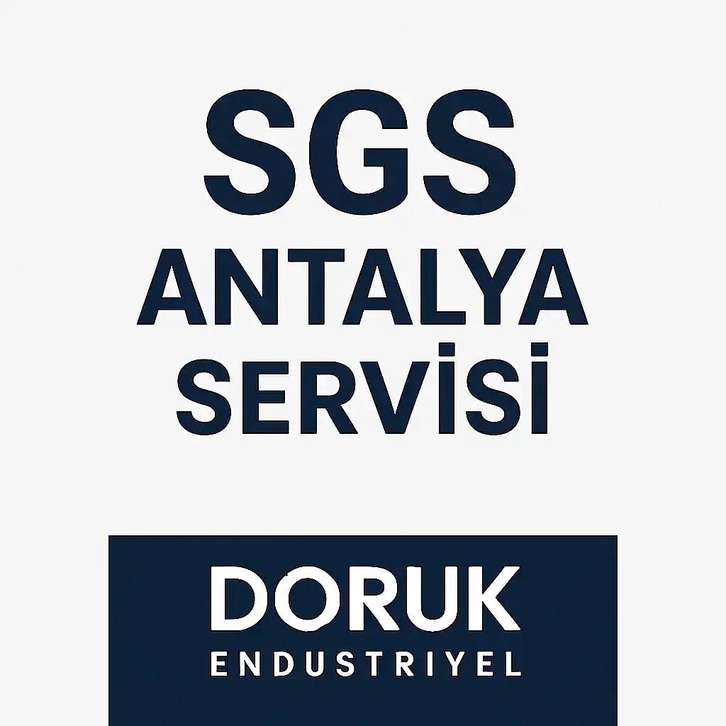 SGS Antalya Servisi kapak görseli - Doruk Endüstriyel teknik servis hizmetleri
